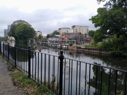 River Kennet in Reading